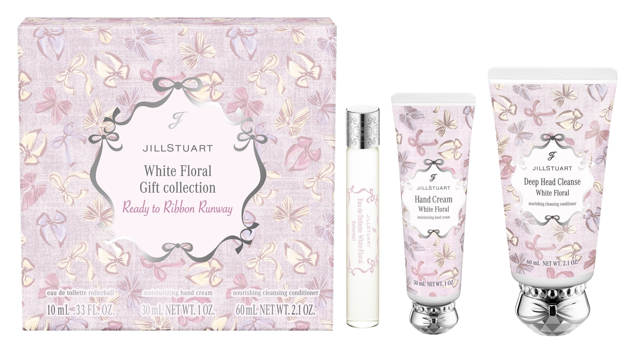 ジルスチュアート　ホワイトフローラル　ギフトコレクション　レディートゥリボンランウェイ ★