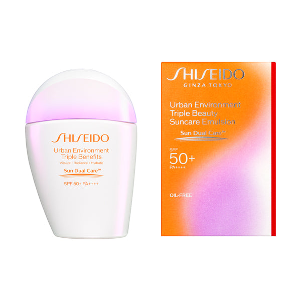 SHISEIDO アーバン 環境 トリプル ビューティ サンケア エマルジョン アーバン トリプル ビューティ サンケア エマルジョン｜フジカワ